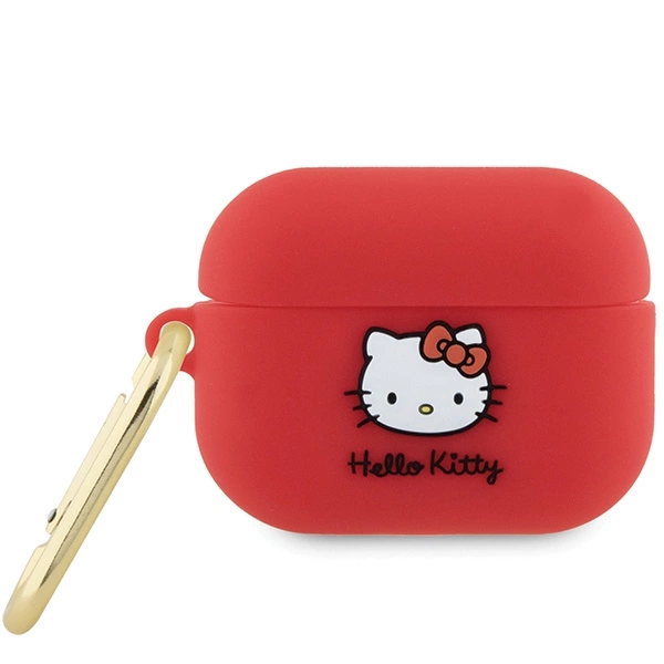 Hello Kitty Silicone 3D Kitty Head case for AirPods Pro 2 (2022/2023) - fuchsiaeng