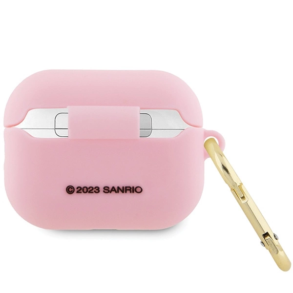 Hello Kitty Silicone 3D Kitty Head case for AirPods Pro 2 (2022/2023) - pinkeng