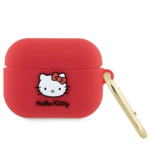 Hello Kitty Silicone 3D Kitty Head case for AirPods Pro - fuchsiaeng