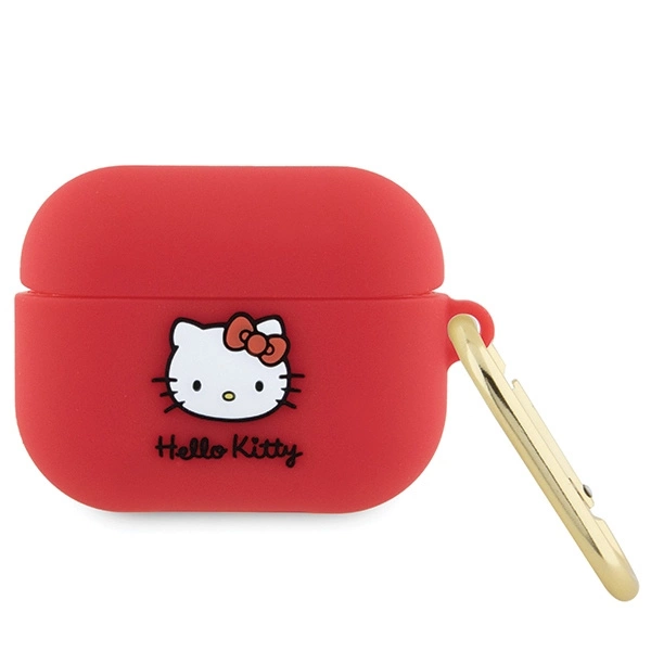 Hello Kitty Silicone 3D Kitty Head case for AirPods Pro - fuchsiaeng