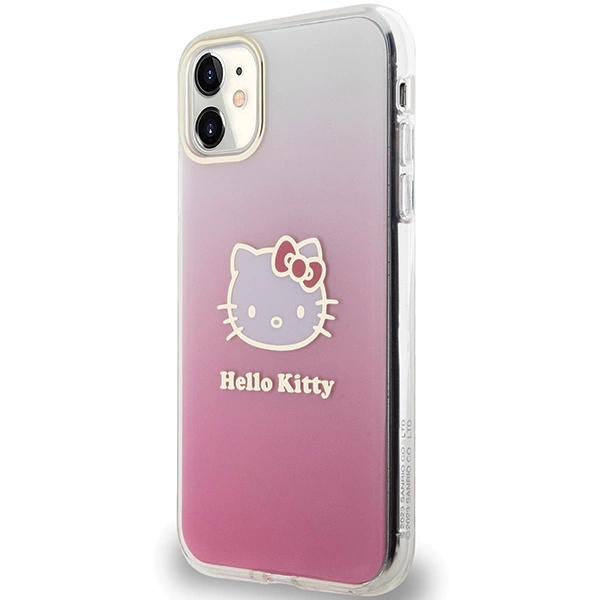 Hello Kitty IML Gradient Electrop Kitty Head Case for iPhone 11 / Xr - Pinkeng