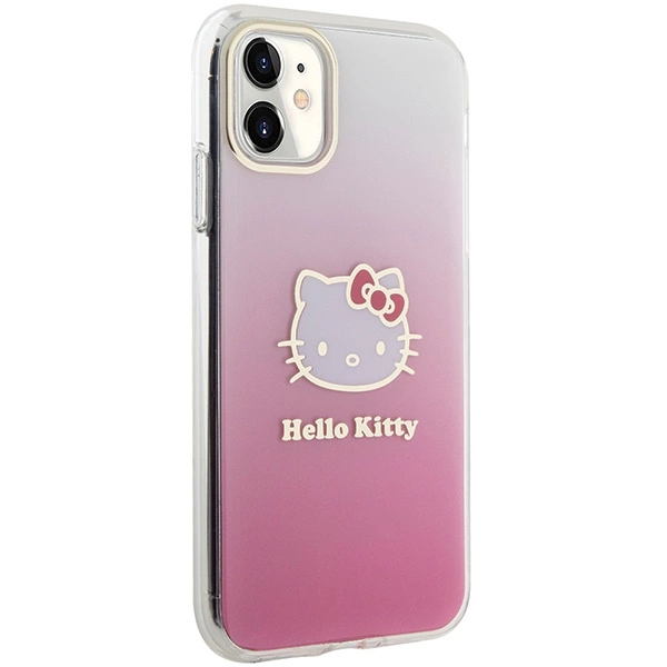 Hello Kitty IML Gradient Electrop Kitty Head Case for iPhone 11 / Xr - Pinkeng