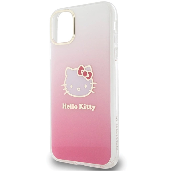Hello Kitty IML Gradient Electrop Kitty Head Case for iPhone 11 / Xr - Pinkeng