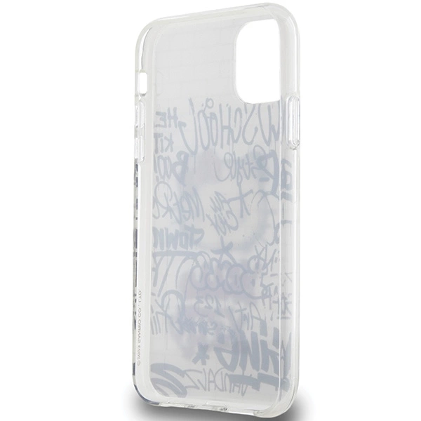 Hello Kitty IML Kitty On Bricks Graffiti case for iPhone 11 / Xr - whiteeng