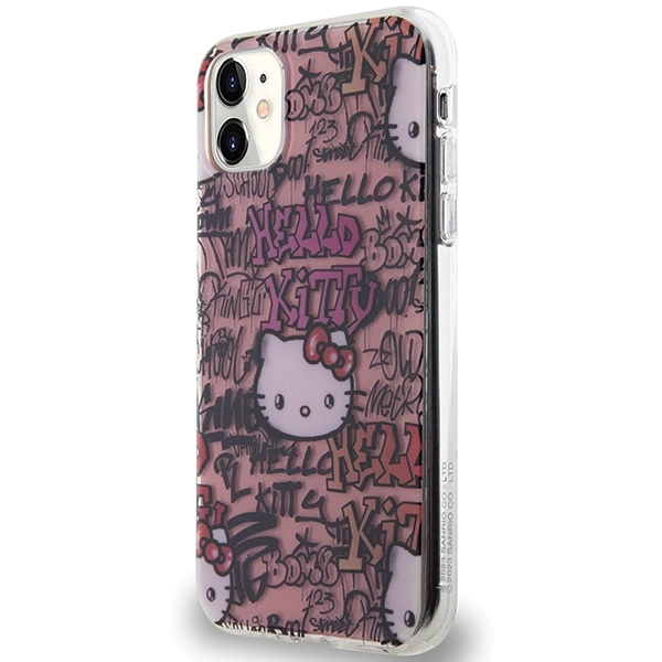 Hello Kitty IML Tags Graffiti case for iPhone 11 / Xr - pinkeng