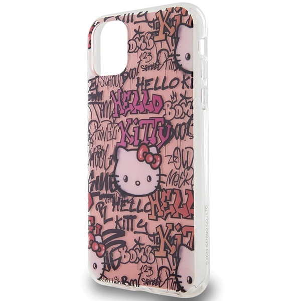 Hello Kitty IML Tags Graffiti case for iPhone 11 / Xr - pinkeng