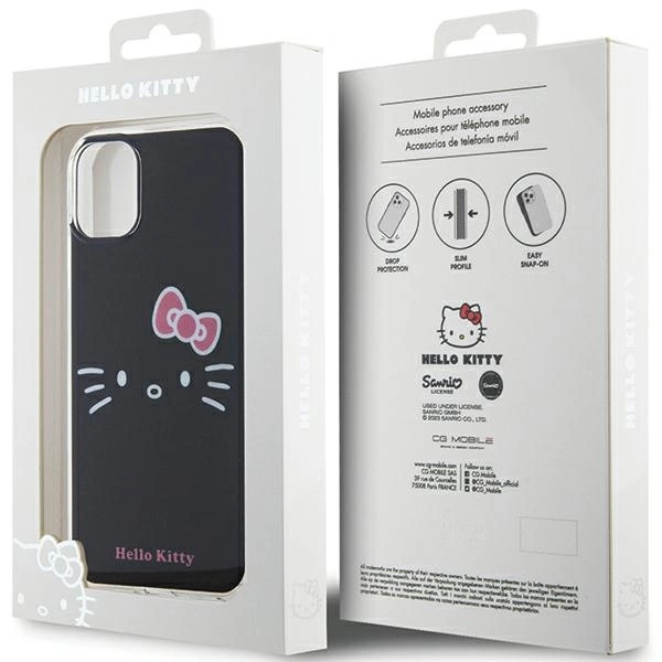 Hello Kitty IML Kitty Face case for iPhone 11 / Xr - blackeng
