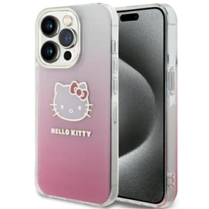 Hello Kitty IML Gradient Electrop Kitty Head case for iPhone 14 Pro - pinkeng