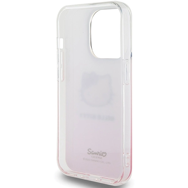 Hello Kitty IML Gradient Electrop Kitty Head case for iPhone 14 Pro - pinkeng