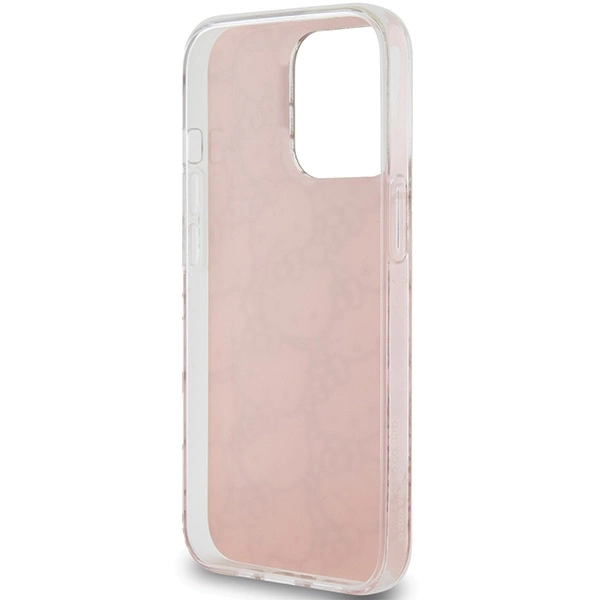 Hello Kitty IML Gradient Electrop Crowded Kitty Head Case for iPhone 14 Pro Max - Pinkeng