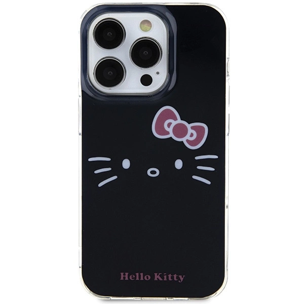 Hello Kitty IML Kitty Face case for iPhone 15 Pro - blackeng