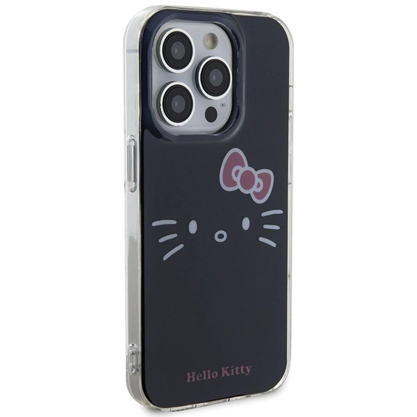 Hello Kitty IML Kitty Face case for iPhone 15 Pro - blackeng