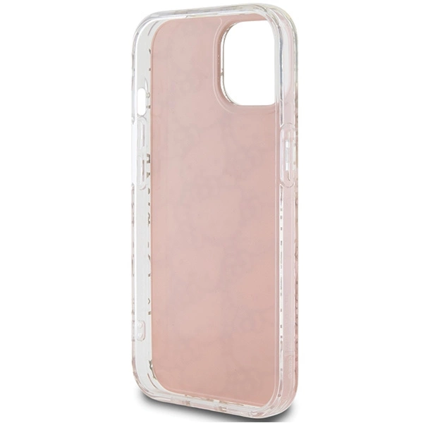 Hello Kitty IML Gradient Electrop Crowded Kitty Head case for iPhone 15 - pinkeng