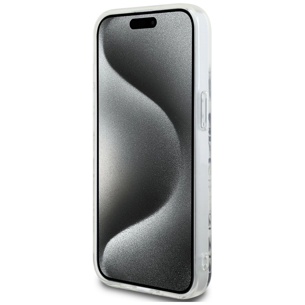 Hello Kitty IML Kitty On Bricks Graffiti case for iPhone 15 - whiteeng