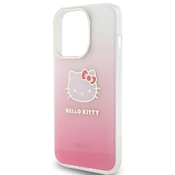 Hello Kitty IML Gradient Electrop Kitty Head case for iPhone 15 Pro Max - pinkeng