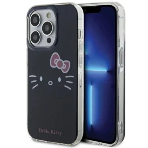 Hello Kitty IML Kitty Face case for iPhone 15 Pro Max - blackeng