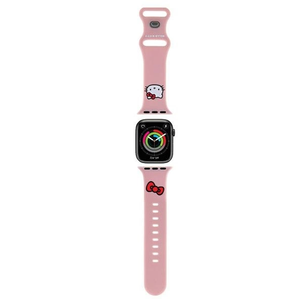Hello Kitty Silicone Kitty Head strap for Apple Watch 38/40/41mm - pinkeng
