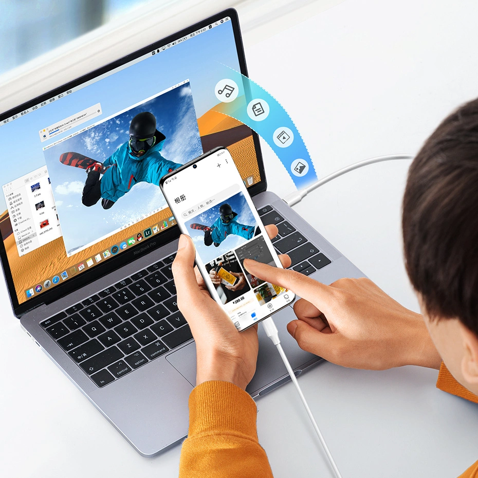 Ugreen US562 USB-C / USB-C PD cable 100W 1.5m - whiteeng