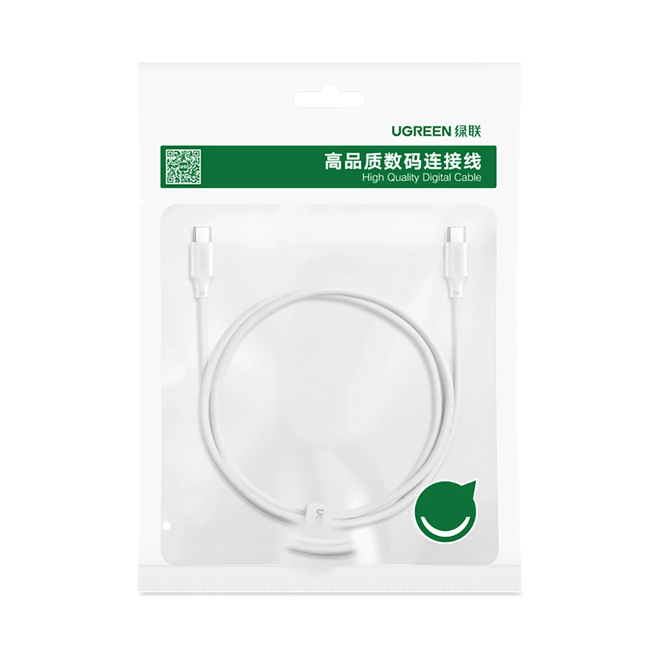 Ugreen US562 USB-C / USB-C PD cable 100W 1.5m - whiteeng