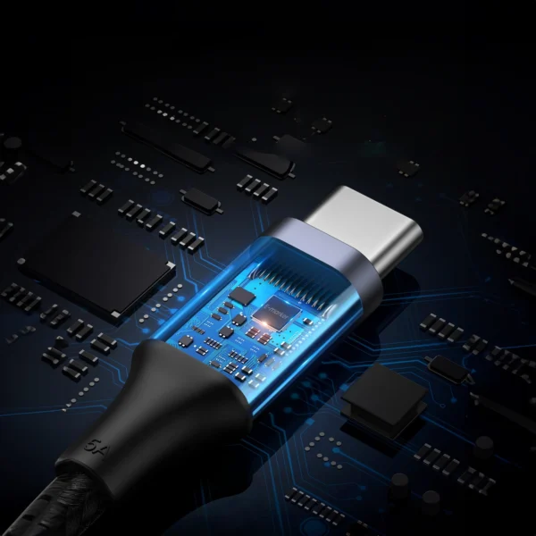 Ugreen US316 USB-C / USB-C Cable 480Mb/s 5A 0.5m - Grayeng