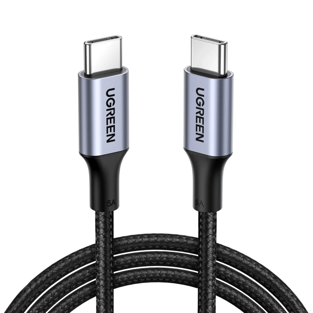 Ugreen US316 USB-C / USB-C Cable 480Mb/s 5A 0.5m - Grayeng