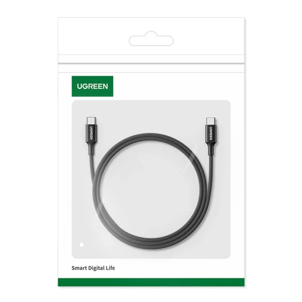 Ugreen US557 USB-C / USB-C PD cable 100W 1m - blackeng