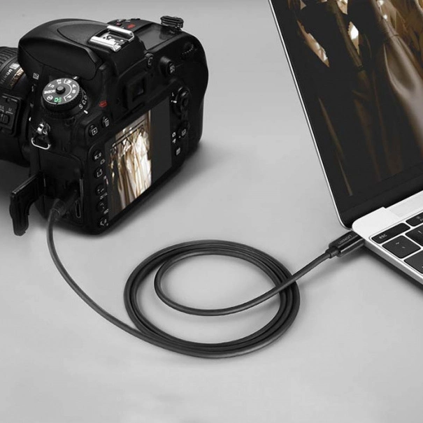 Ugreen US242 USB-C (male) / mini USB (male) cable 1 m - blackeng