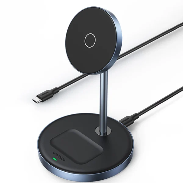 Ugreen CD317 MagSafe / Qi 2in1 charging station - blackeng