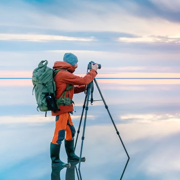 Professional Ugreen LP661 tripod for smartphones and cameras - black and grayeng