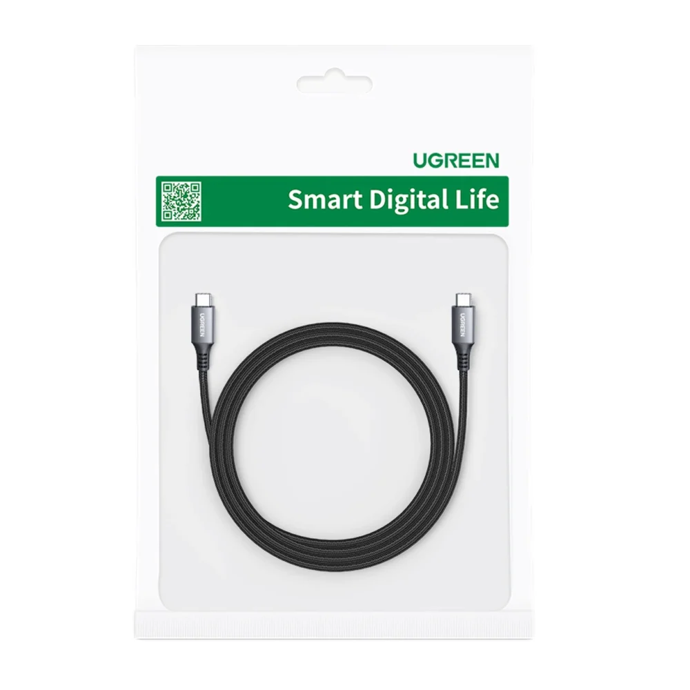 Ugreen US555 100W USB-C / USB-C PD cable 3 m - grayeng