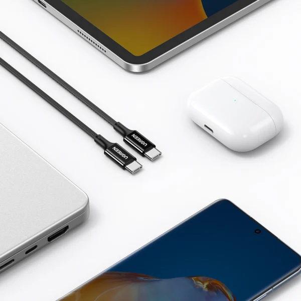 Ugreen US557 USB-C / USB-C PD cable 100W 2m - blackeng