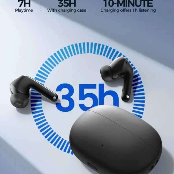 TWS Joyroom Funpods Series JR-FB3 Bluetooth 5.3 wireless headphones - blackeng
