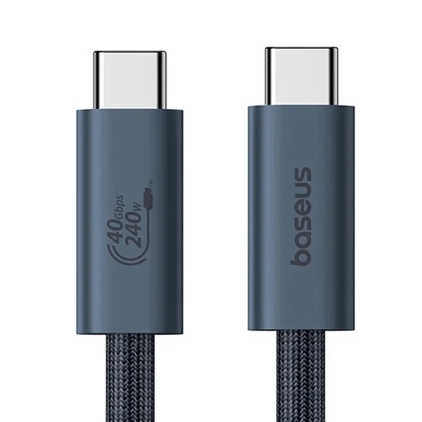 Baseus CB000068 USB-C - USB-C 240W PD 8K 60Hz Cable 1m - Blackeng