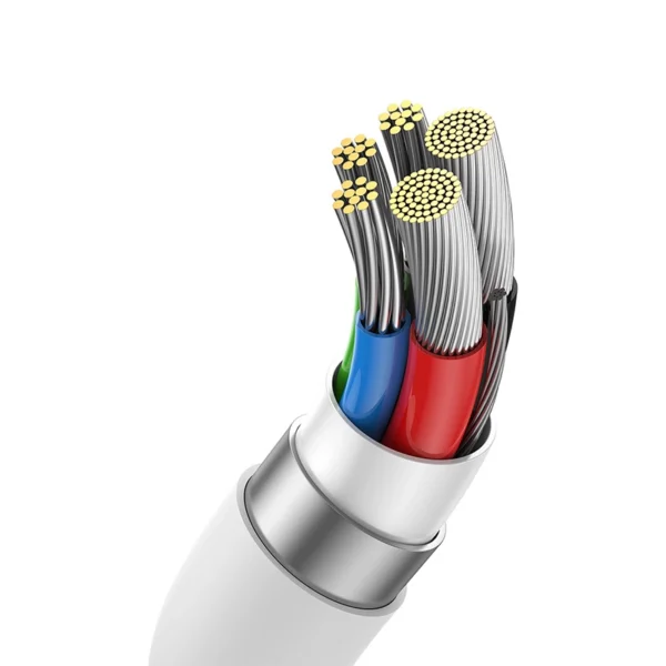 Baseus CB000066 USB-C - USB-C cable 240W PD 8K 60Hz 1m - whiteeng
