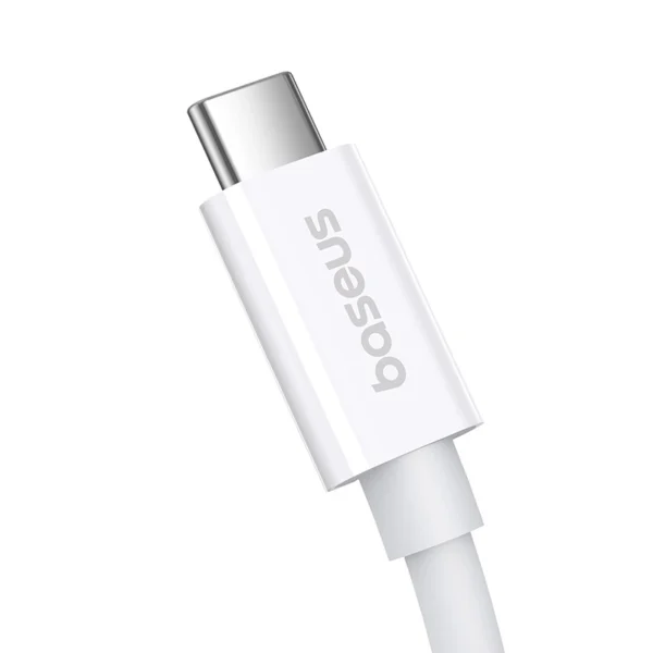 Baseus CB000066 USB-C - USB-C cable 240W PD 8K 60Hz 1m - whiteeng