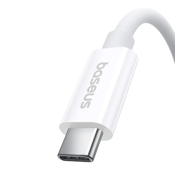 Baseus CB000066 USB-C - USB-C cable 240W PD 8K 60Hz 1m - whiteeng