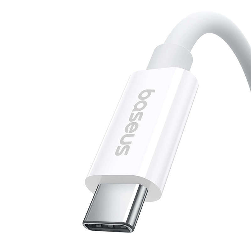 Baseus CB000066 USB-C - USB-C cable 240W PD 8K 60Hz 1m - whiteeng