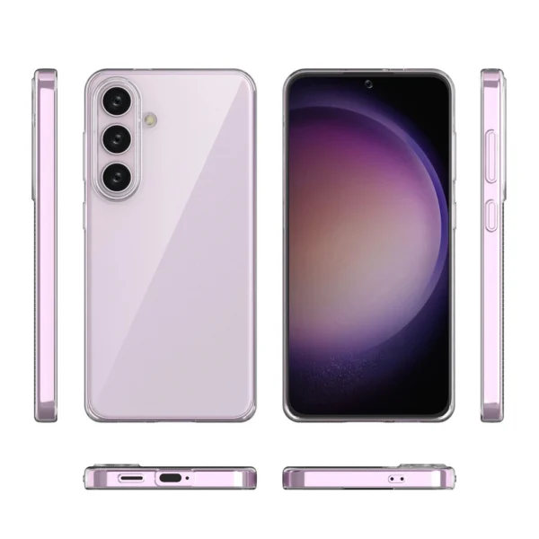 Ultra Clear case for Samsung Galaxy A55 - transparenteng