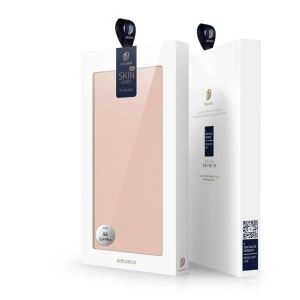 Dux Ducis Skin Pro case for Samsung S24+ with flap - pinkeng