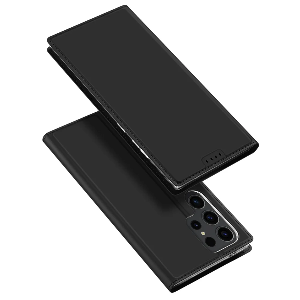 Dux Ducis Skin Pro case for Samsung S24 Ultra with flap - blackeng