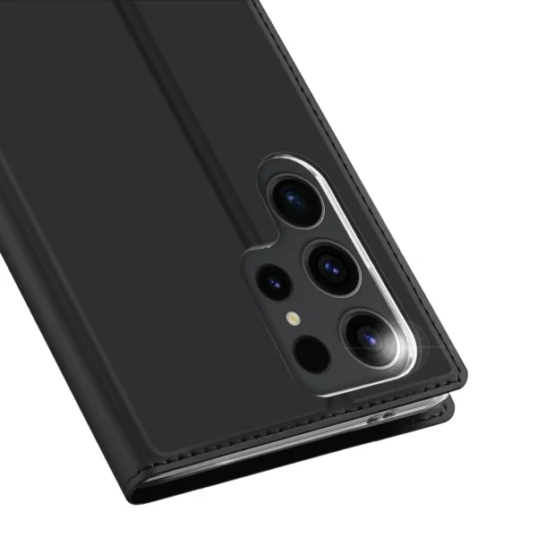 Dux Ducis Skin Pro case for Samsung S24 Ultra with flap - blackeng