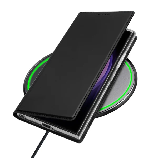 Dux Ducis Skin Pro case for Samsung S24 Ultra with flap - blackeng