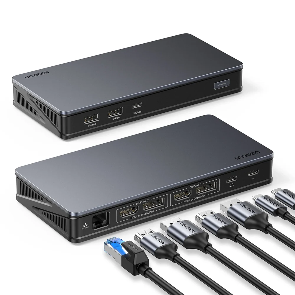 Ugreen CM615 USB-C Multifunctional Adapter - Grayeng