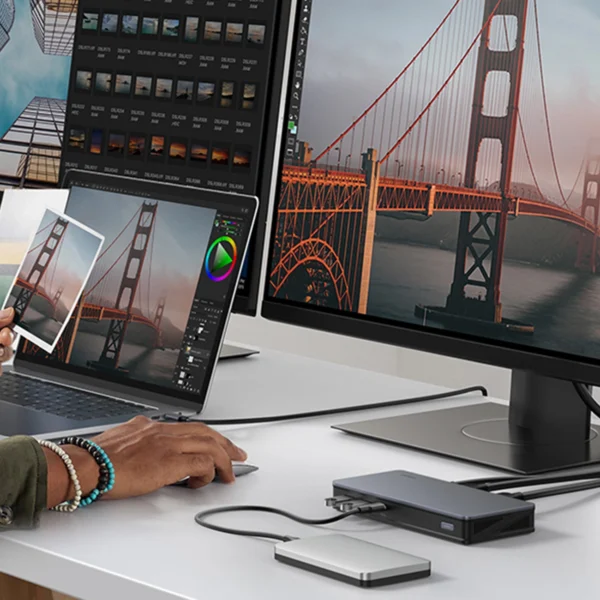 Ugreen CM615 USB-C Multifunctional Adapter - Grayeng