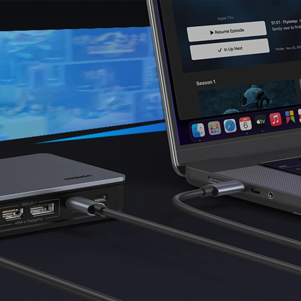 Ugreen CM615 USB-C Multifunctional Adapter - Grayeng