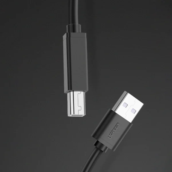 Ugreen US122 USB-B USB-A 2.0 printer cable 10m - blackeng