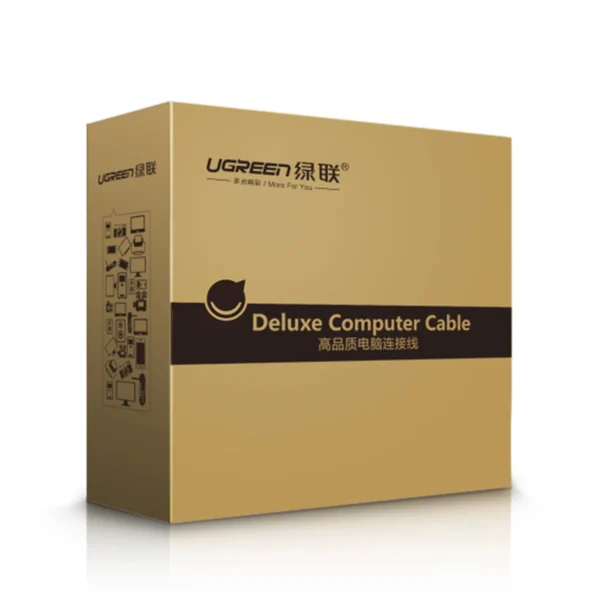 Ugreen US122 USB-B USB-A 2.0 printer cable 10m - blackeng