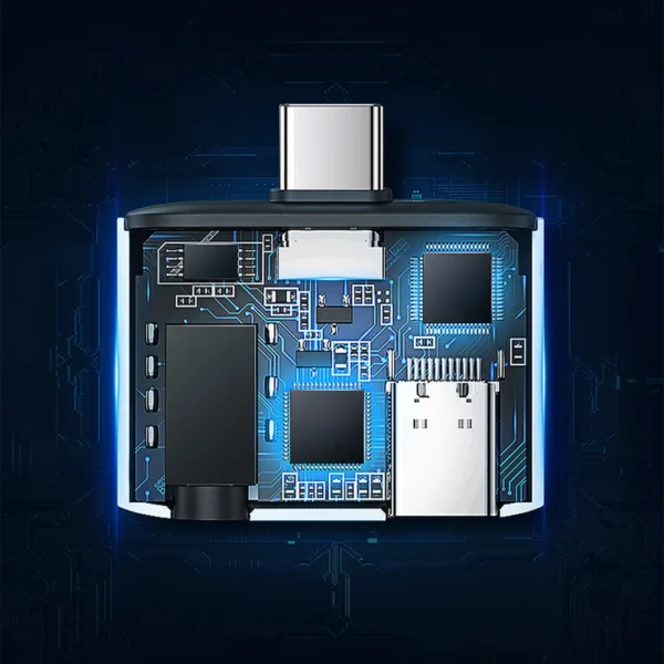Ugreen CM231 USB-C mini jack 3.5 mm audio adapter - grayeng