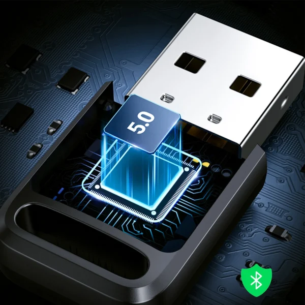 Ugreen CM390 5.0 USB Bluetooth adapter - blackeng
