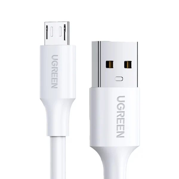 Ugreen US289 60140 micro USB / USB-A cable 0.5m - whiteeng